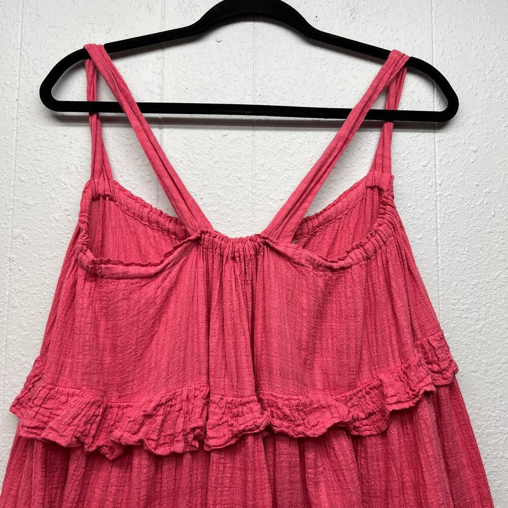 August Tiered Mini Dress Womens XS/S Fairy Boho Chic Cottagecore Beachy Festival - Picture 7 of 16